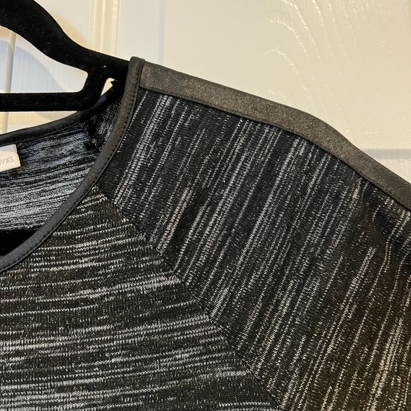 Twik Charcoal and Black 3/4 Sleeve Dress XS - Picture 5 of 7